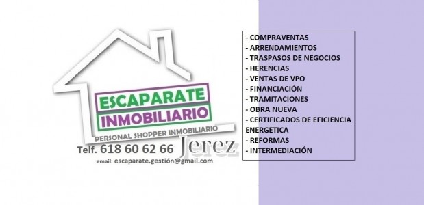 Tabln de Anuncios de Escaparate Inmobiliario